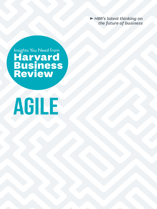 Title details for Agile by Harvard Business Review - Wait list